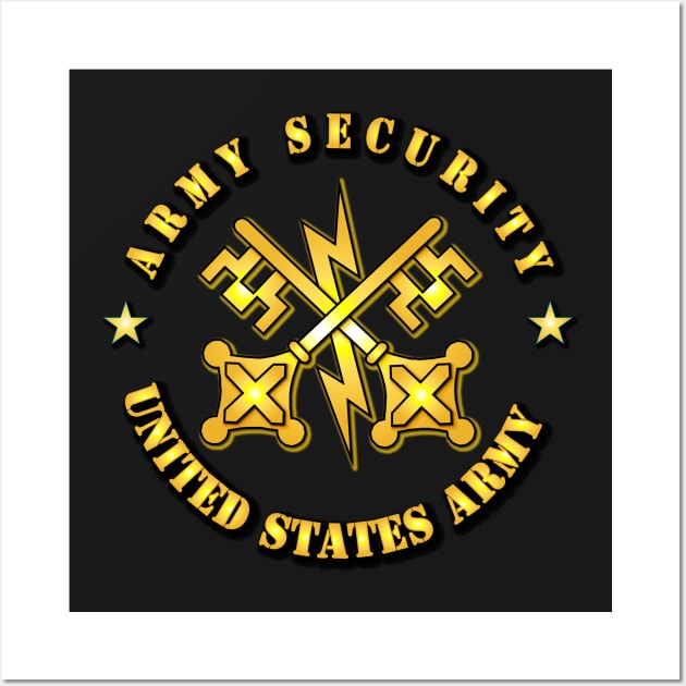 Army Security - US Army Wall Art by twix123844